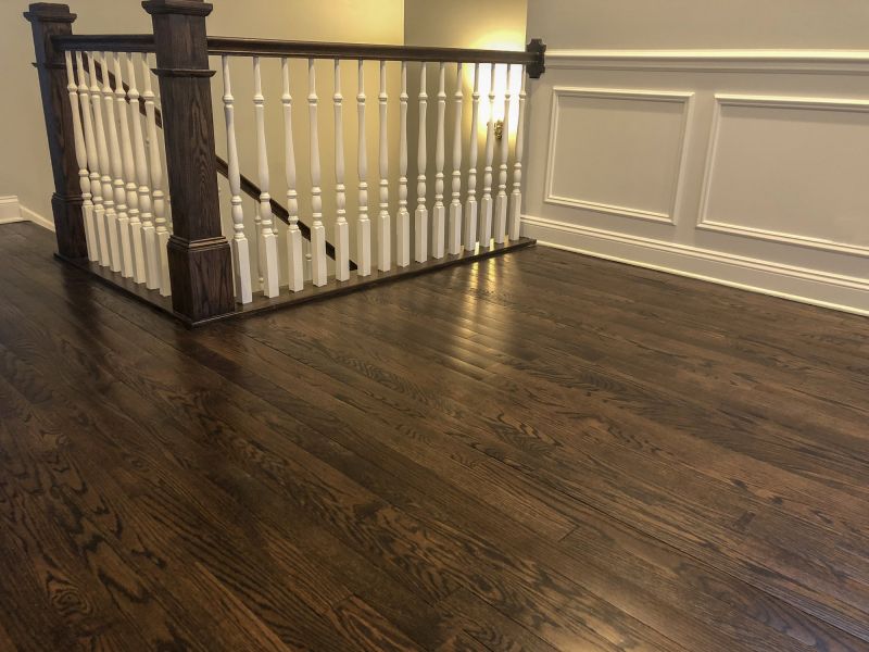 Dark Walnut Hardwood in Bedroom